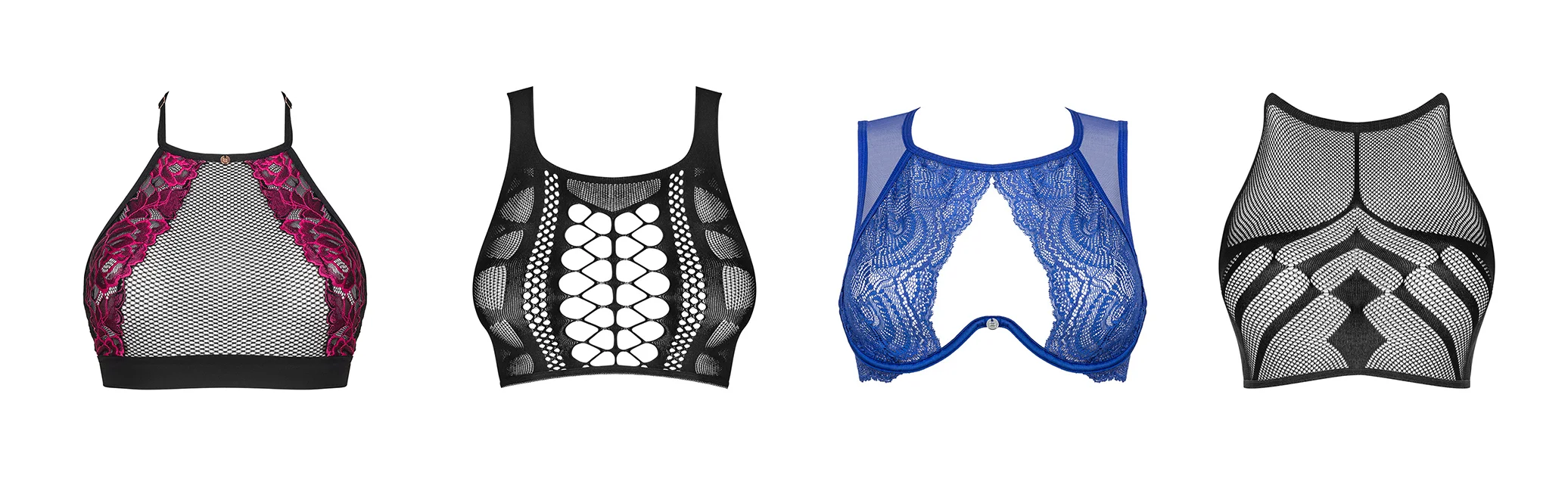 Topy w kompletach bielizny Obsessive