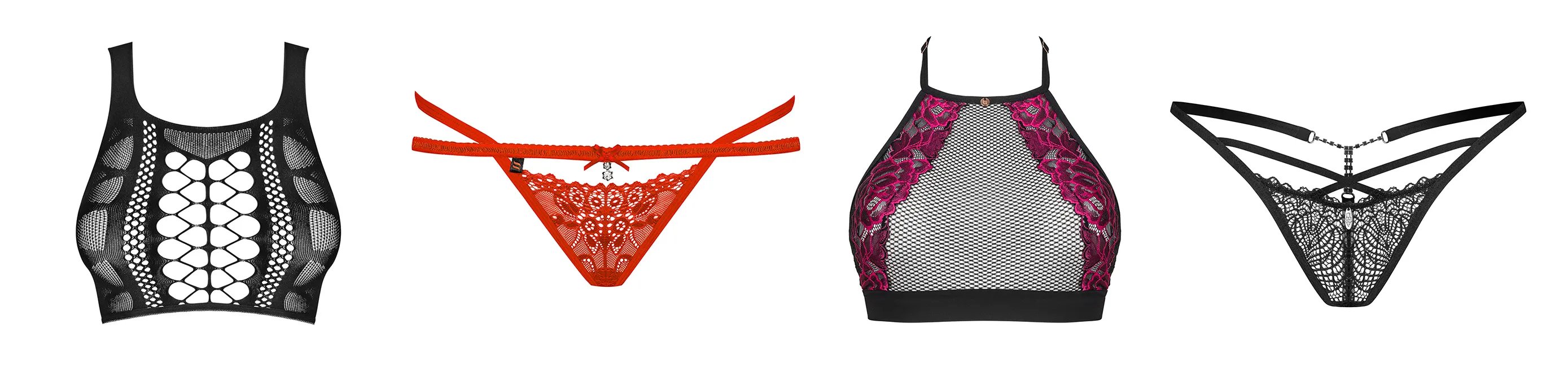 Stringi i topy z kolekcji Obsessive