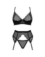 Komplet z pasem do pończoch