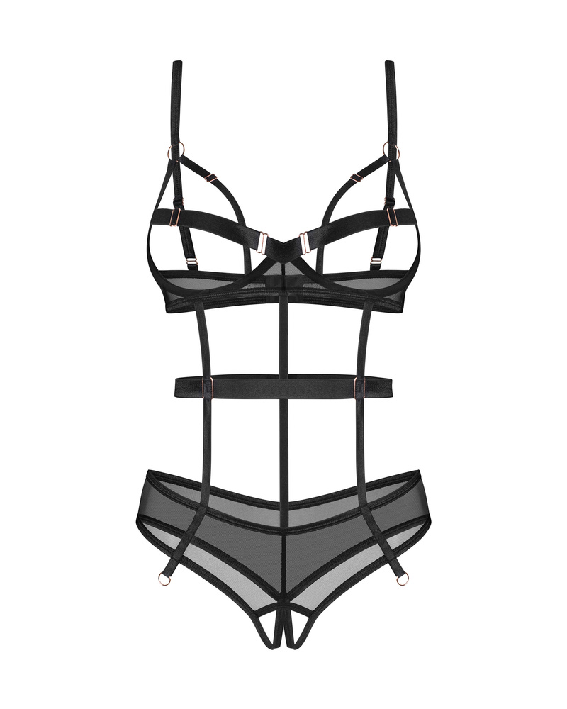 Czarne body otwarte z regulacjami