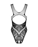 Czarne body z dzianiny