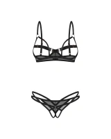 Otwarty komplet ze złotymi detalami