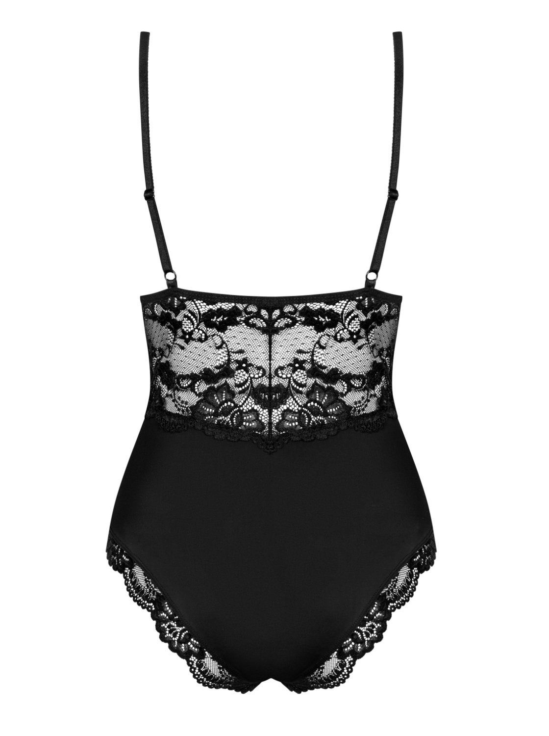 Black, lace teddy Obsessive Bodysuits