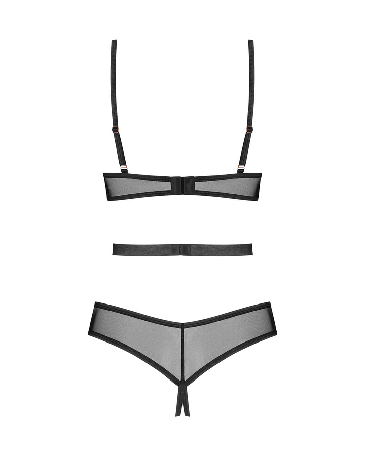 Czarne body otwarte z regulacjami