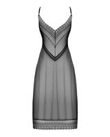 Długa, czarna koszulka