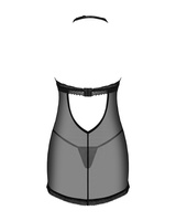 Prześwitująca koszulka i stringi