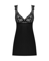 Czarna babydoll i stringi