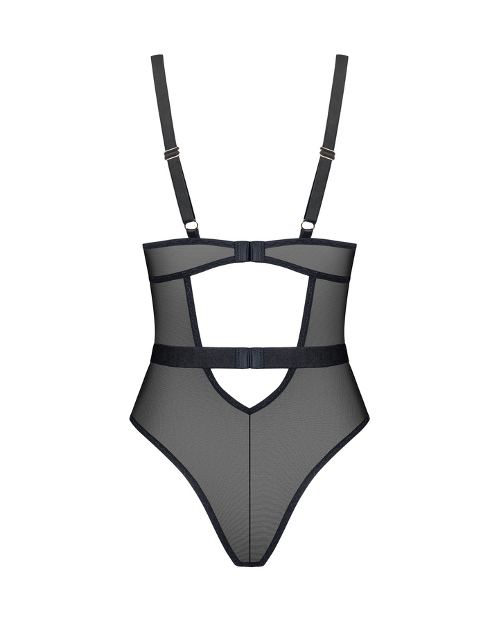 Body z kwiatowym haftem