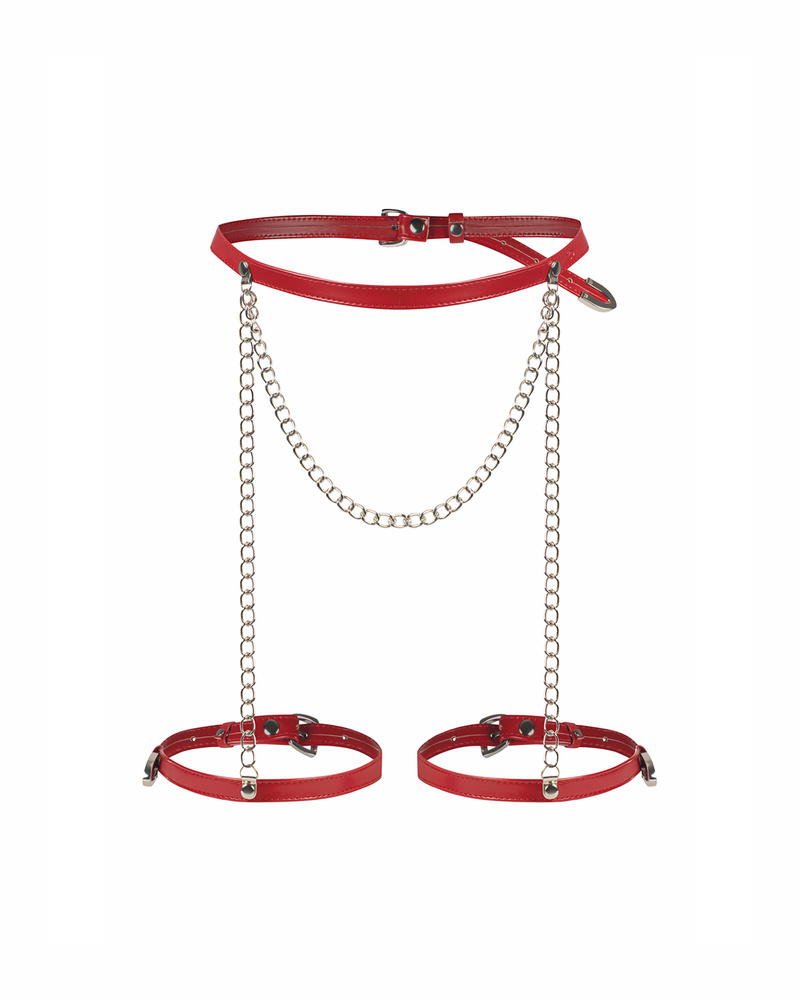 Uprząż na uda z łańcuszkami