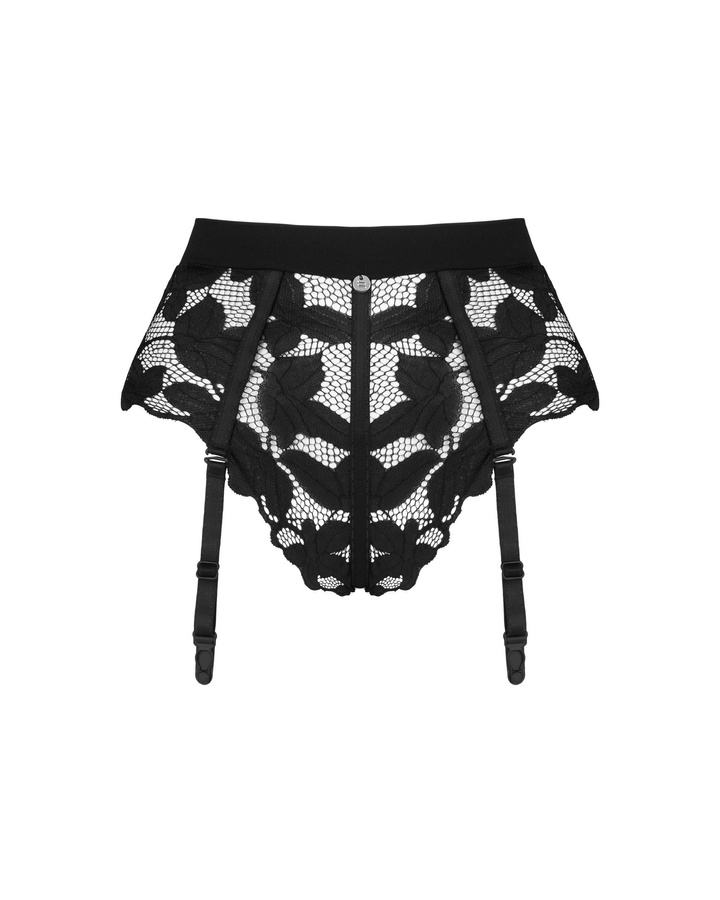 Figi z paskami do pończoch