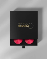 Czerwone nasutniki z naturalnej skóry