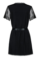 Elegancki szlafrok i stringi