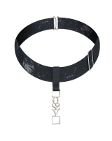 Choker ze srebrną zawieszką