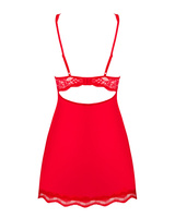 Czerwona babydoll i stringi