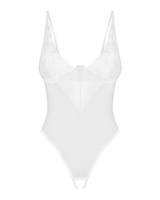 Białe, otwarte body