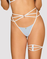 Biała, seksowna podwiązka