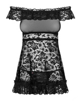 Koronkowa babydoll i stringi