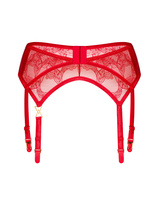 Czerwony pas do pończoch