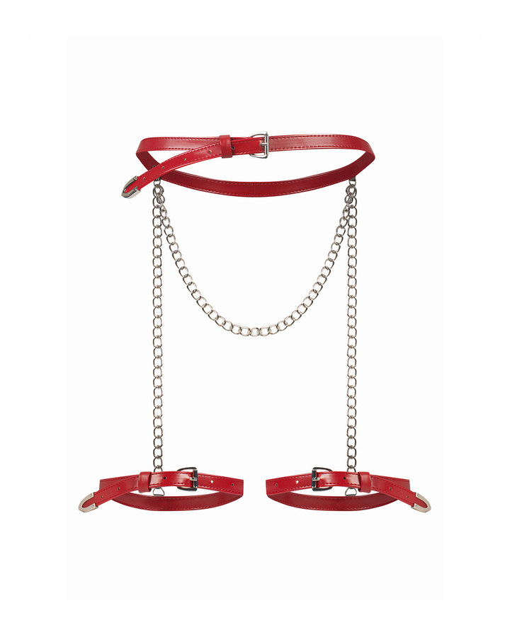 Uprząż na uda z łańcuszkami