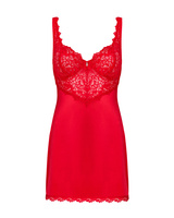 Czerwona koszulka i stringi