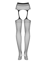 Seksowne garter stockings z dzianiny