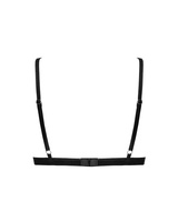 Prześwitujący biustonosz