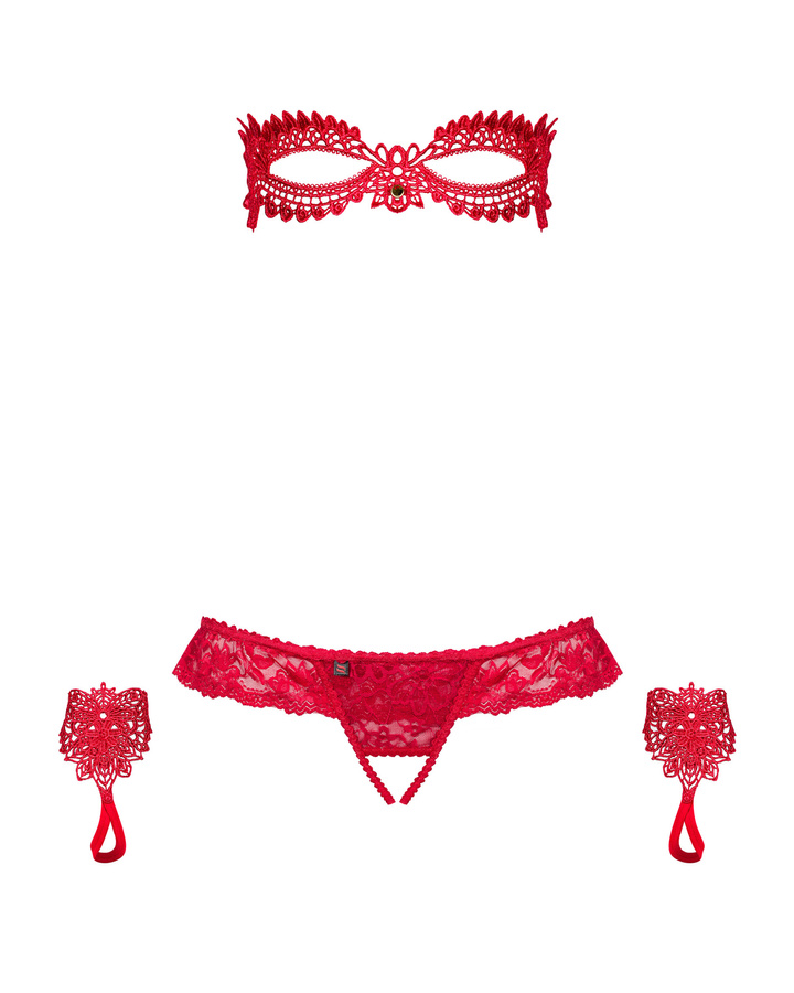 Set rosso sensuale