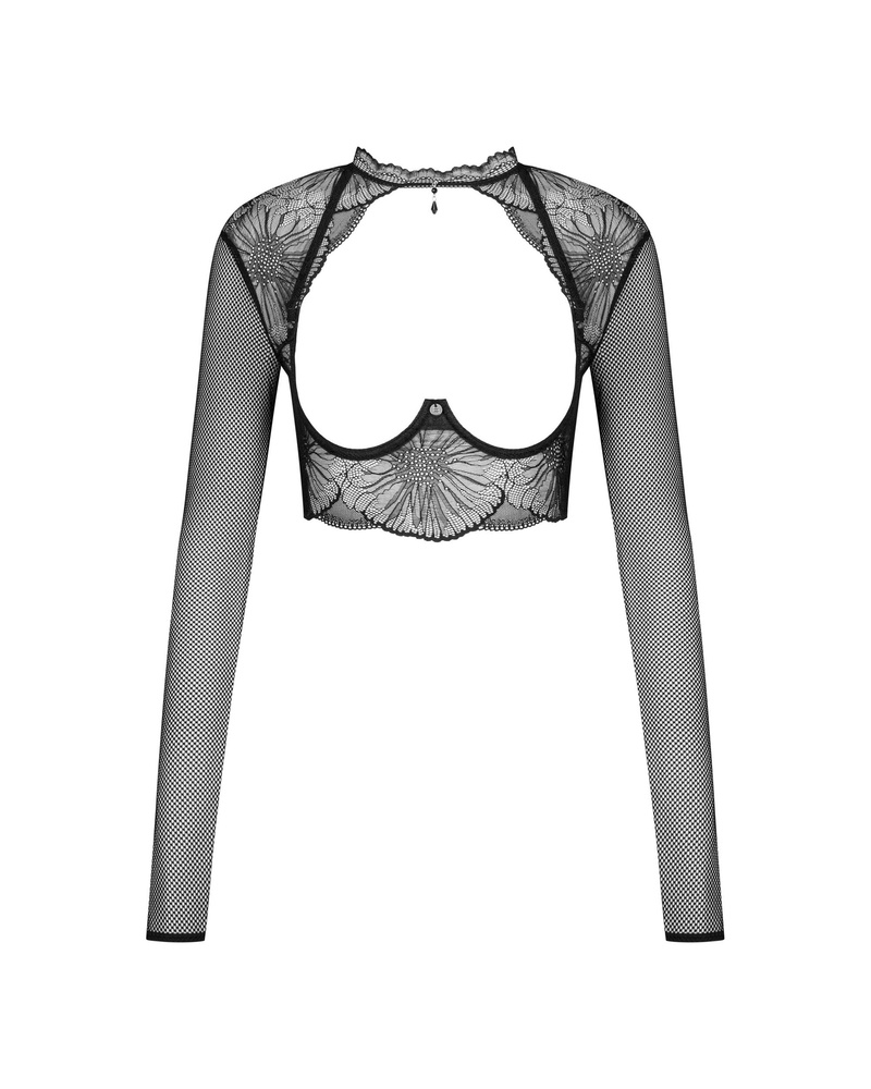 Top z otwartymi miseczkami