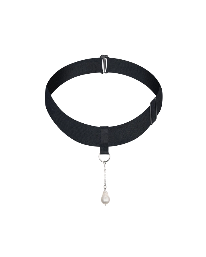 Choker z perłą