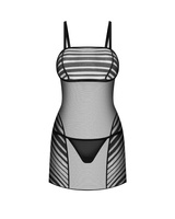 Koszulka nocna w paski i stringi