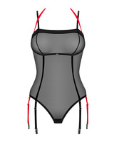 Body z odpinanymi paskami do pończoch