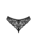 Koronkowe, czarne figi