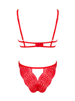 Odważny, czerwony komplet