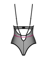 Czarne, prześwitujące body