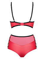 Czerwony, seksowny komplet