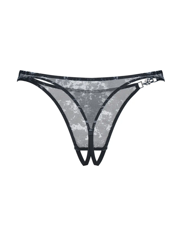 Otwarte stringi z ozdobnym sygnetem OSSV