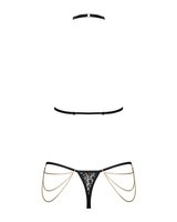 Seksowny komplet z łańcuchem