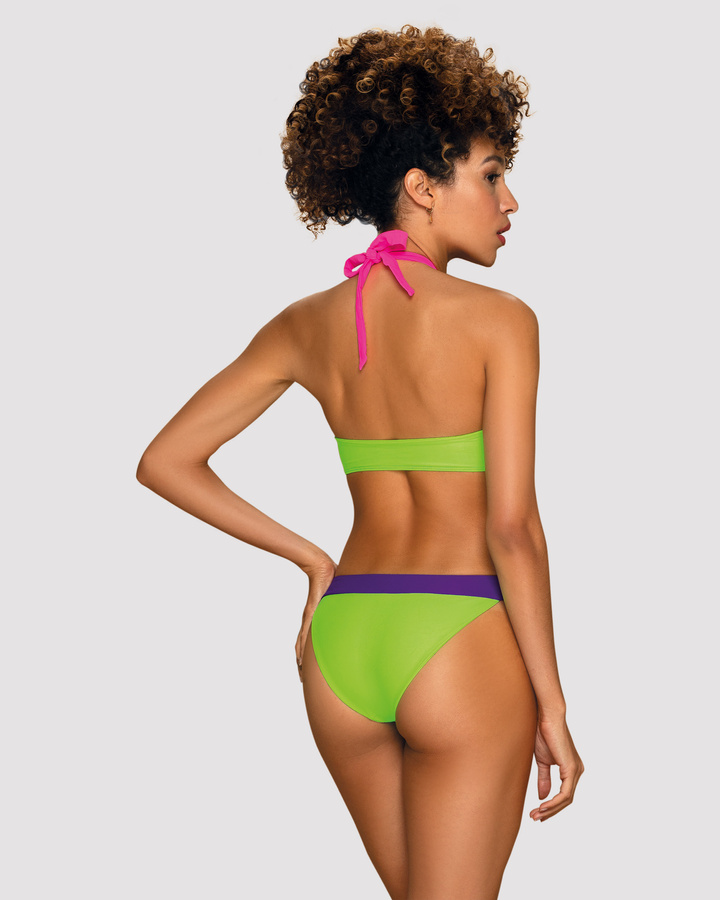 Colorful one-piece swimsuit