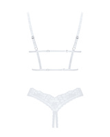 Seksowny, biały komplet