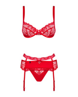 Komplet z pasem do pończoch