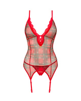 Gorset ze świątecznym motywem