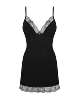 Czarna koszulka i stringi