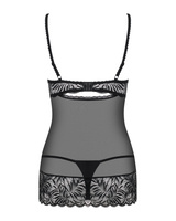 Prześwitująca babydoll i stringi
