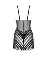 Koszulka nocna w paski i stringi