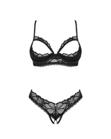 Dwuczęściowy, otwarty komplet