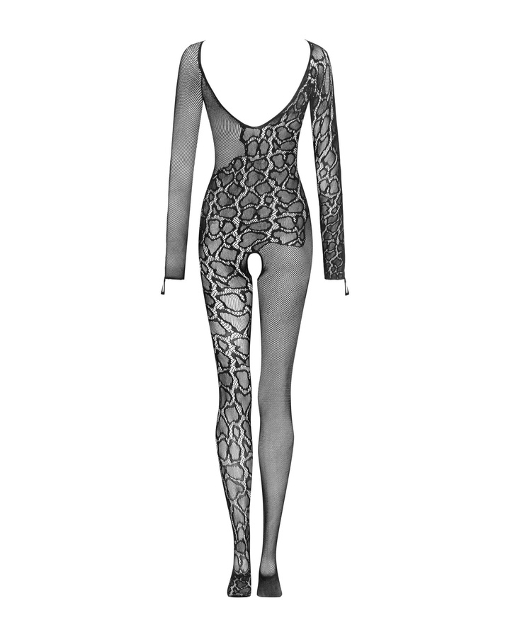 Bodystocking z długim rękawem