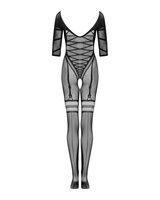 Czarne bodystocking