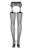 Czarne garter stockings