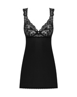 Czarna babydoll i stringi