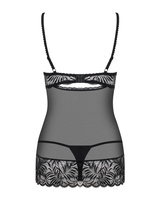 Prześwitująca babydoll i stringi